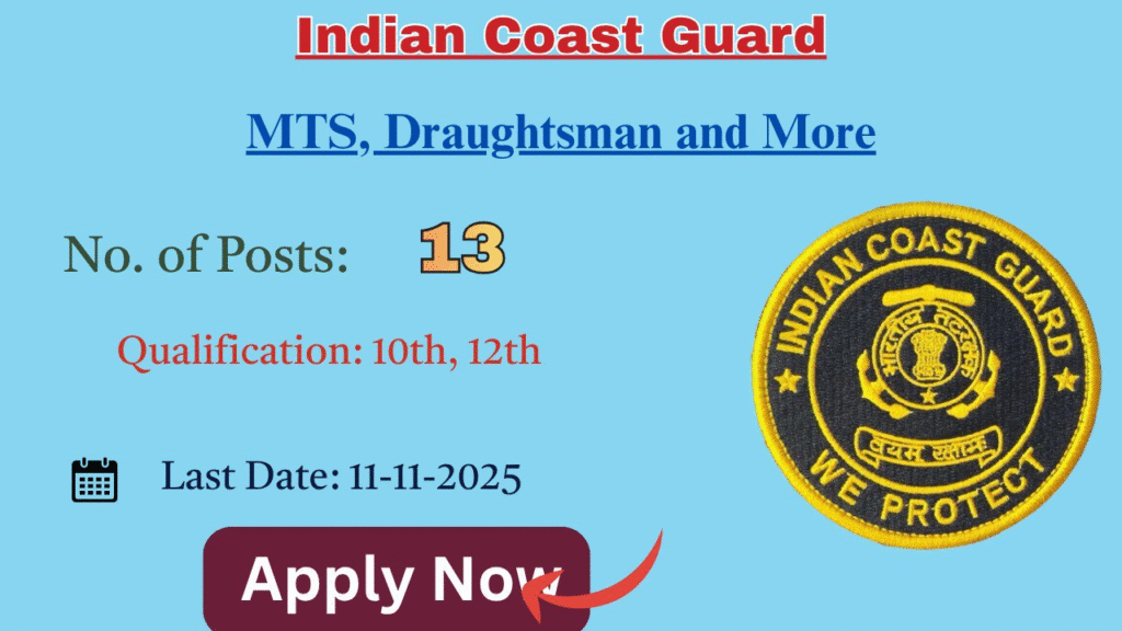 Indian Coast Guard Recruitment 2025