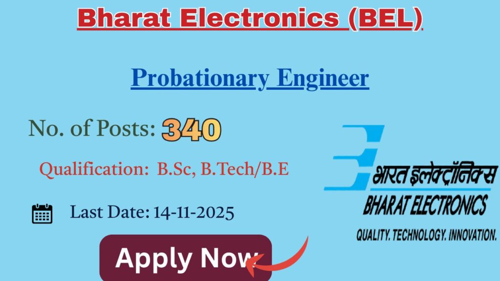 BEL Recruitment 2025